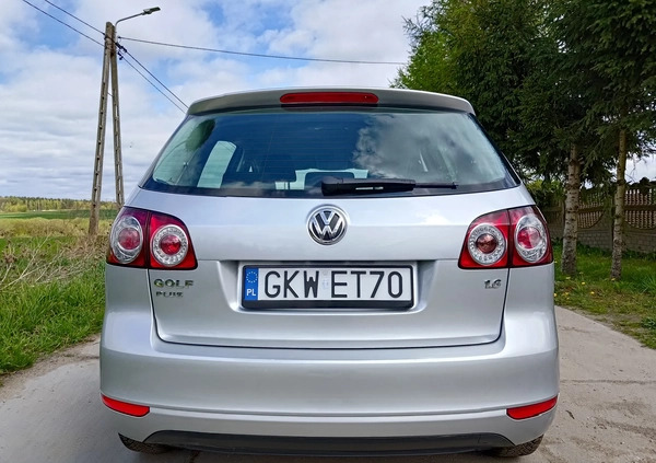 Volkswagen Golf Plus cena 24900 przebieg: 176300, rok produkcji 2009 z Kwidzyn małe 211